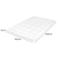 Dreamz Mattress Topper Pillowtop Cover Bed Protector Queen