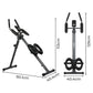 Centra Foldable Adjustment Ab Machine Black
