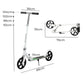 MONVELO Folding Scooter Dual Large Wheels White