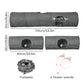 Pawz Large Cat Tunnels 3 Pcs Modular Foldable Linen Tube Kittens Rabbits Toys
