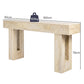 Levede Console Table 160cm Sofa Table Narrow Entryway Hallway Living Room Wood