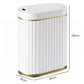 Toque Sensor Rubbish Bin Automatic Touchless 7L Butterfly Lid Bathroom White