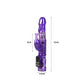 Urway Rabbit Vibrator Multi Speed Rotating Purple