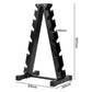 Centra Dumbbells Rack 6 Tier Stand Home Gym Exercise Storage 400kg Capacity