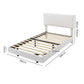 Levede Floating Bed Frame With RGB LED Light Headboard Base Platform Single