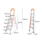 Traderight 5 Step Ladder Folding Aluminium
