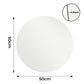 Yezi 50cm Round Wall Mirror Frameless Tempered Glass