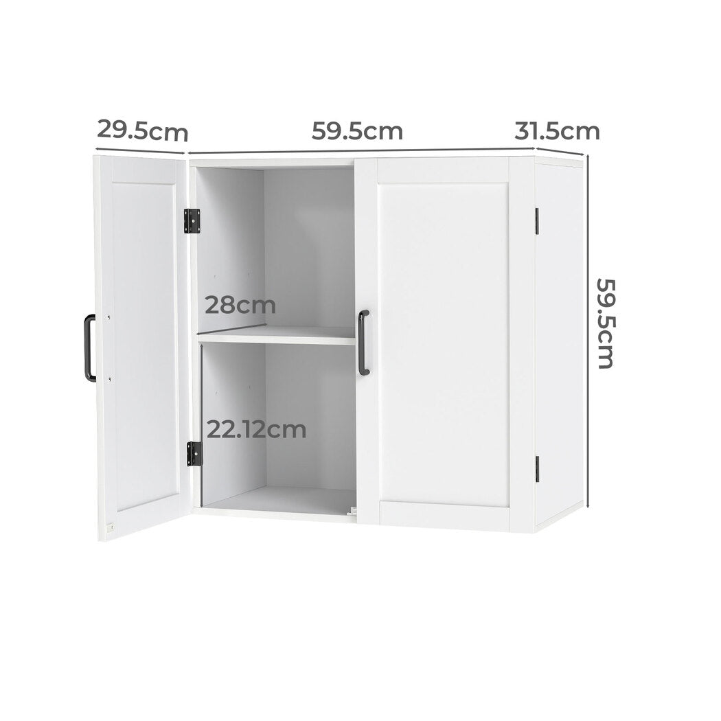 Levede Wall Cabinet Hanging Mounted Kitchen Cupboard