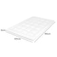 Dreamz Mattress Topper Pillowtop Cover Bed Protector Double