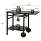 Levede Outdoor Kitchen Cart Mobile Foldable Food Prep BBQ Grill Dining Table
