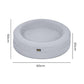 Pawz Pet Orthopedic Calming Bed Memory Foam Dog Sofa