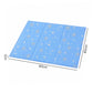 PaWz Dog Cooling Mat 90x60cm Self Gel Pad Breathable Crate Comfort for Home Blue