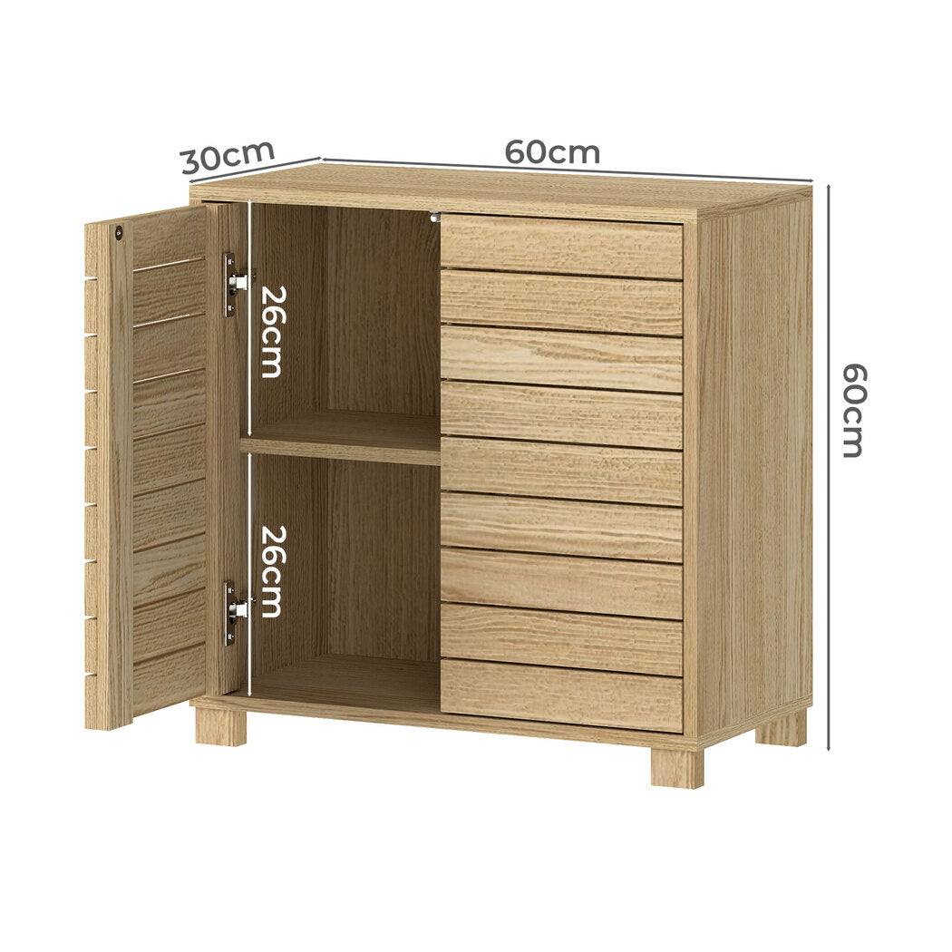Levede Bathroom Storage Cabinet Floor Standing Cupboard