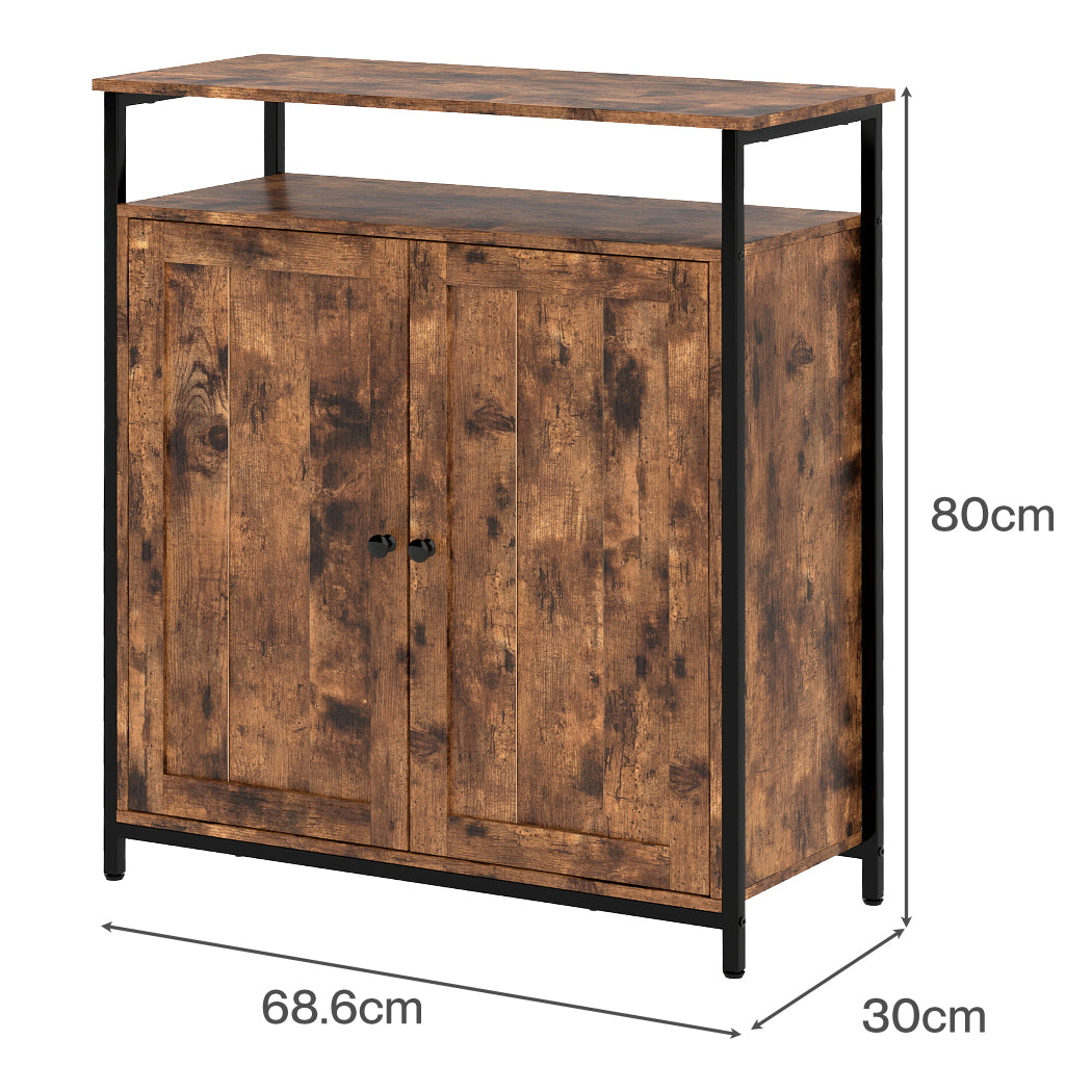 Levede Storage Cabinet Multipurpose Organiser Cupboard Adjustable Shelves