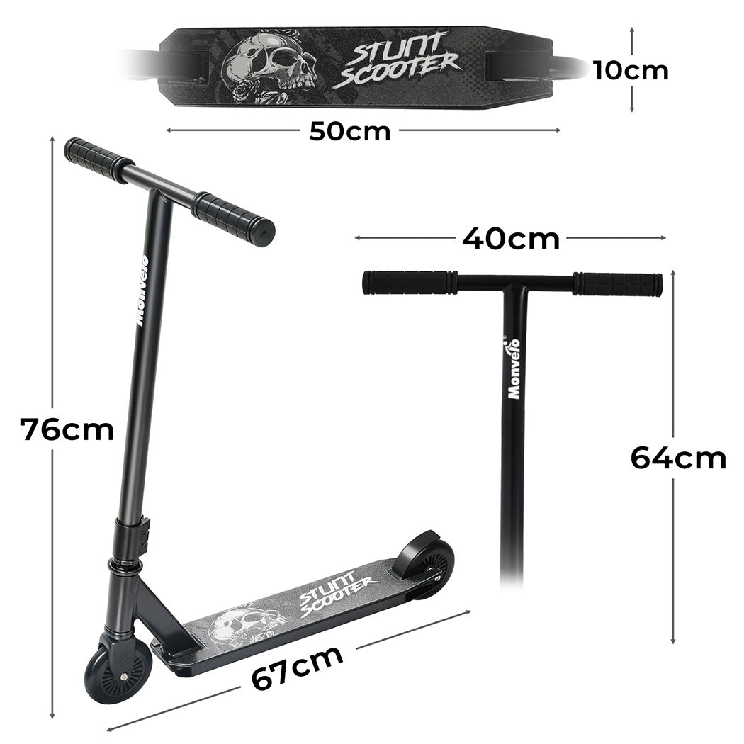Monvelo Stunt Scooter Kids 360° Freestyle Tricks Ride