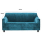 Marlow Sofa Covers 3 Seater High Stretch Green Agate Green