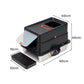 Pawz Stainless Steel Large Enclosed Cat Litter Box
