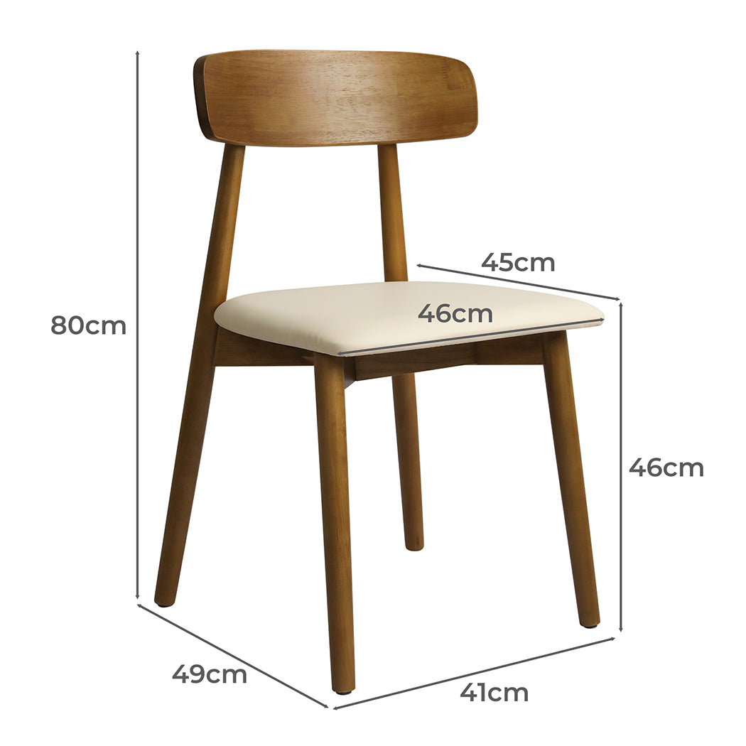 Levede 4x Dining Chairs Kitchen Chair