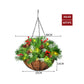 Santaco Christmas Hanging Basket Ornaments 25CM