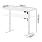 Levede Electric Standing Desk Height Adjustable 110cm