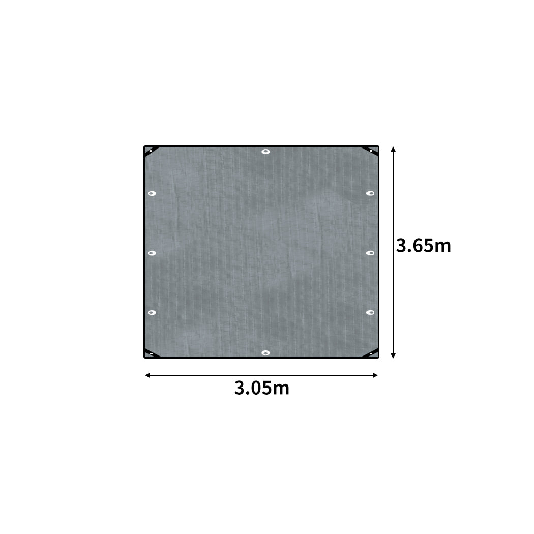Manan Tarp Tarpaulin 200GSM Camping 3.05mx3.65m
