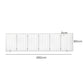 PaWz Wooden Pet Gate Dog Fence Safety White 6 Panels