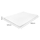 Dreamz Gel Memory Foam Mattress Topper Bed Cool Double