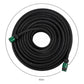 Traderight Soaker Hose 50M Deep Root Watering Even Flow for Garden Beds Black