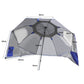 Mountview Beach Umbrella Outdoor Umbrellas Blue 2.13M