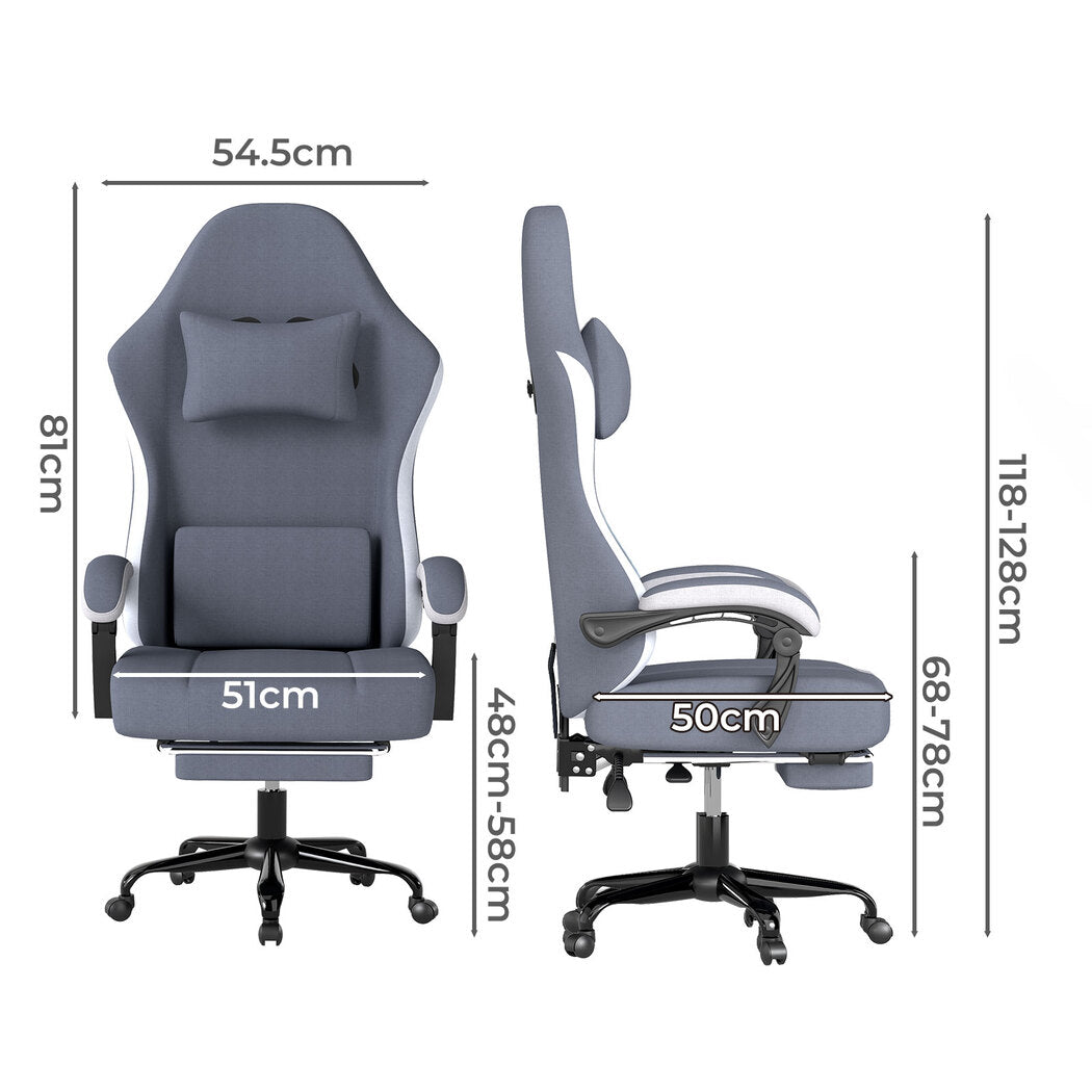 Levede Office Chair High Back PU Leather Gaming Chair