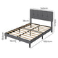Levede Bed Frame Upholstered Platform Mattress Base Double