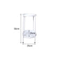 Levede 2 Tiers Plant Stand Metal Flower White Medium