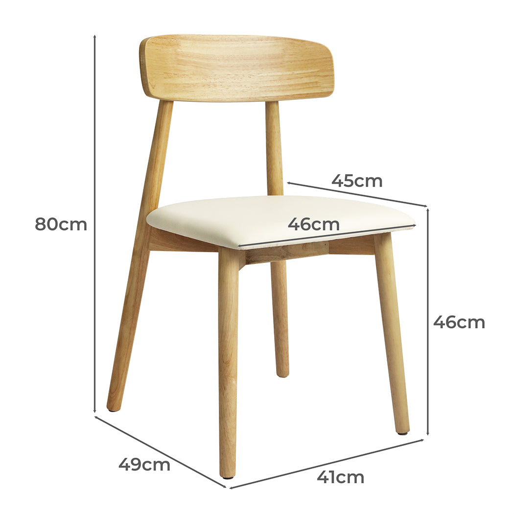 Levede 6x Dining Chairs Kitchen Chair