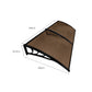 Mountview Window Door Awning Outdoor 1M X 2.4M Brown 1x2.4M