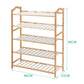 Levede Bamboo Shoe Rack Storage Wooden