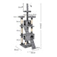 PaWz Cat Tree Scratching Post Scratcher Grey