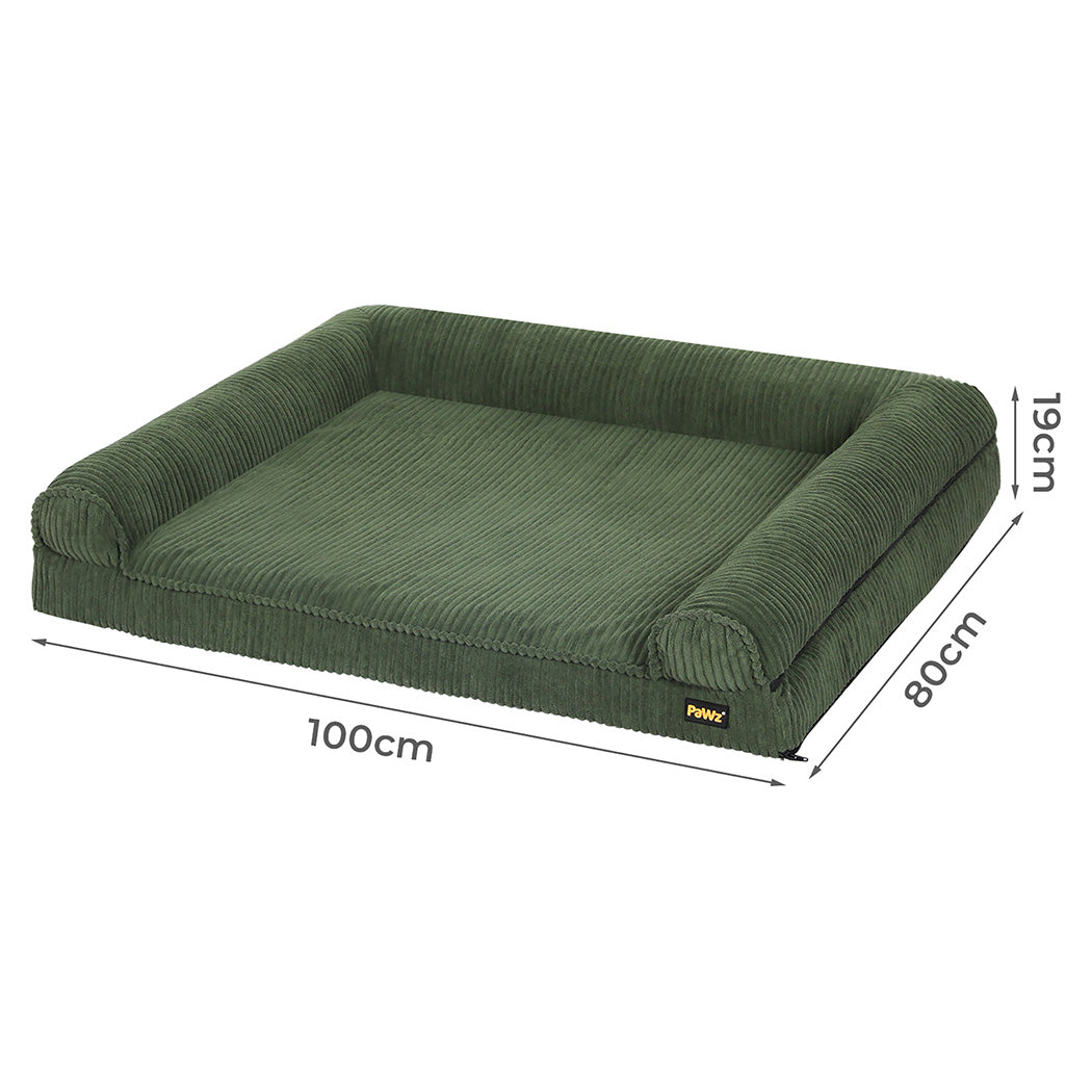 Pawz Pet Bed Non Slip Dog Mat Orthopedic Sofa Cushion