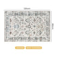 Marlow Floor Rug Vintage Short Pile Washable Carpet Soft Plush Non Slip 80X120