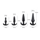Urway 4 Pack Anal Butt Plug Ass Bum Black