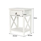 Levede 2x Bedside Tables Drawers Side