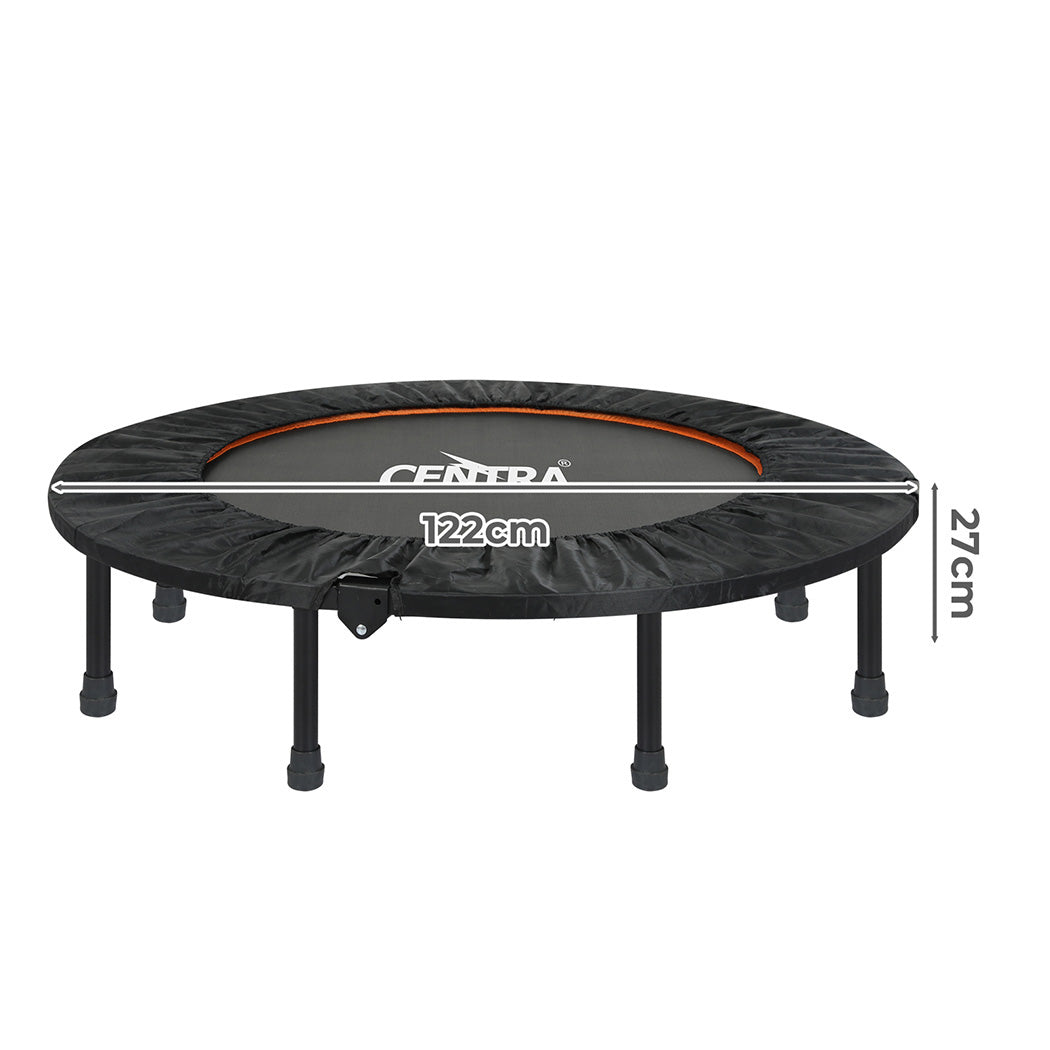 Centra 48 Inch Mini Trampoline Round Exercise Rebounder