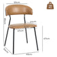 Levede 2x PU Leather Dining Chairs Kitchen Lounge