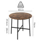 Levede Dining Table Round Kitchen 4 Person Coffee 80cm