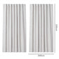 Marlow 2 Panels Blackout Curtains Linen Look Curtain Draperies Window Bedroom