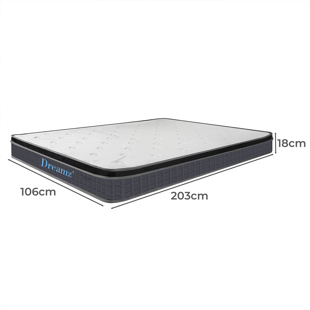 Dreamz Bedding Mattress Spring King Single
