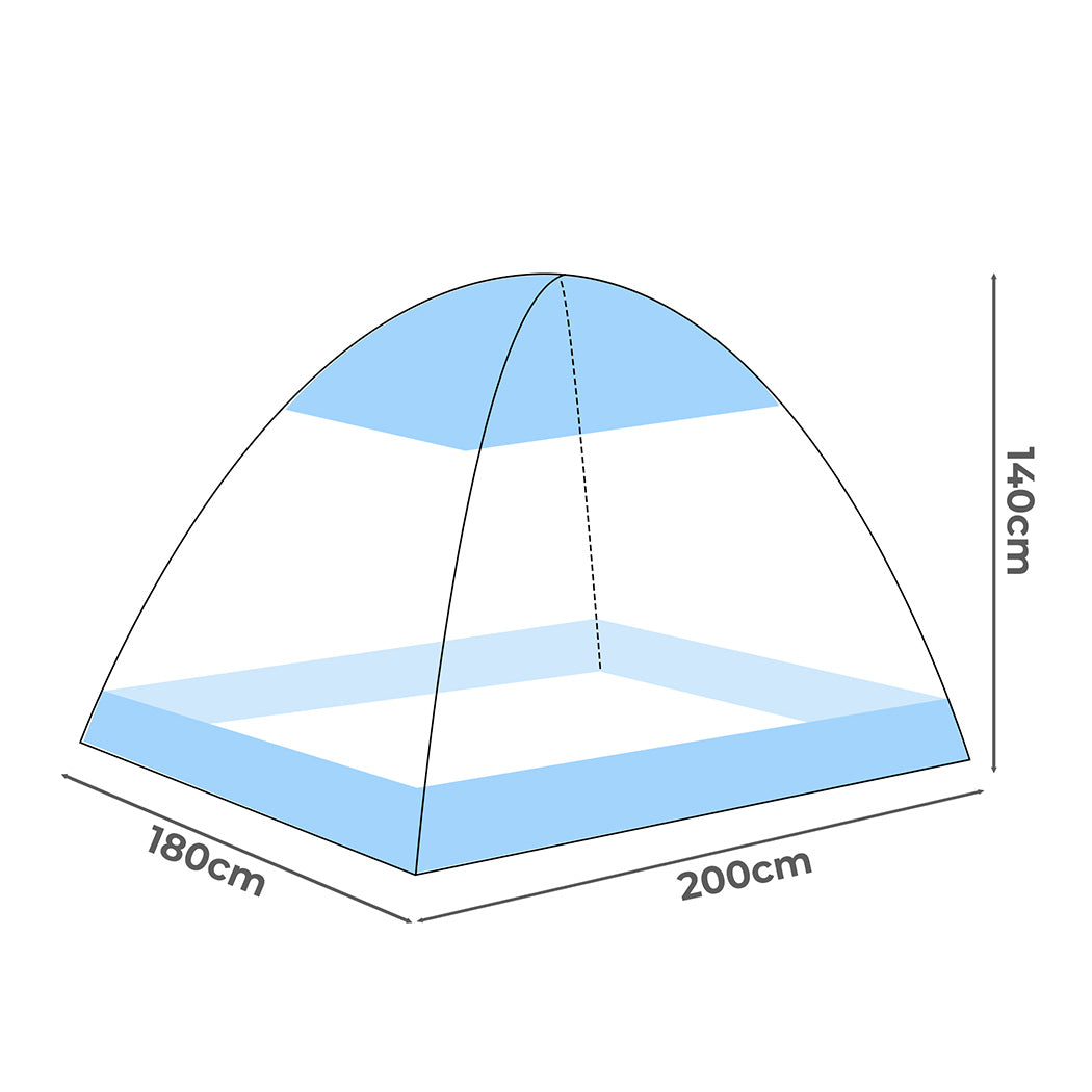 Dreamz Mosquito Bed Nets Foldable Canopy King