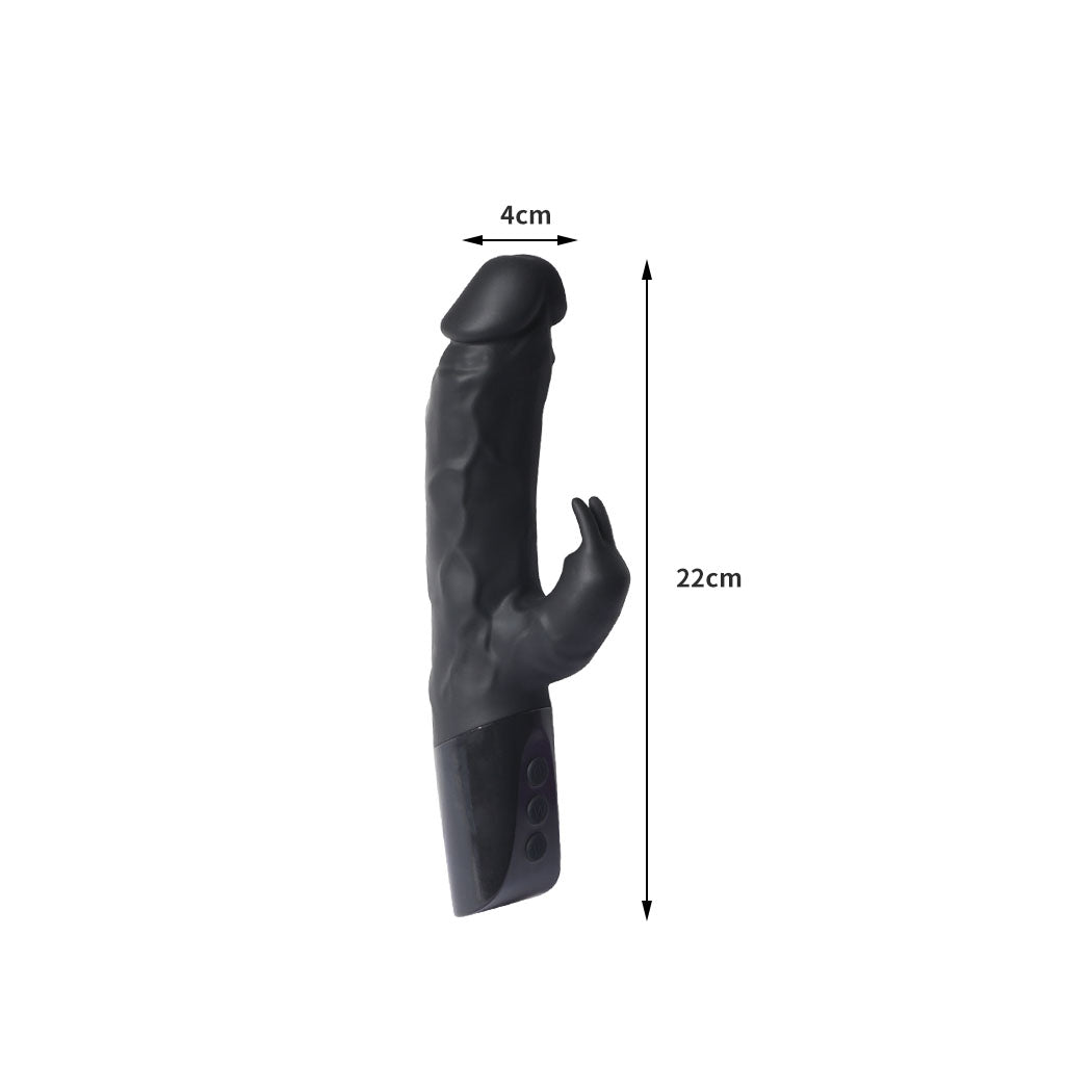 Urway Vibrator Dildo Masturbator Heating Black