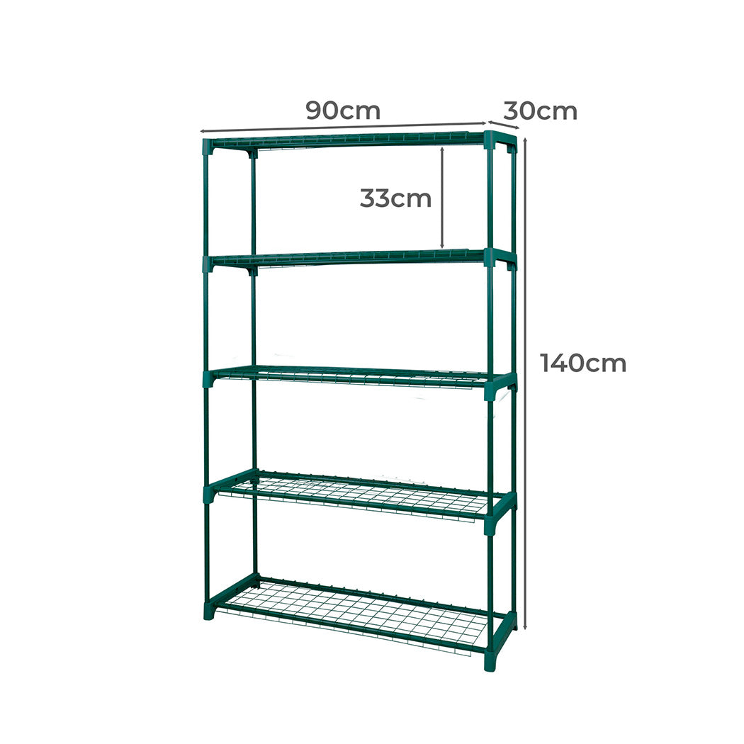 Levede 2x5 Tier Plant Shelve Garden