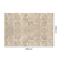 Marlow Floor Rug Soft Embossed Carpet Non Slip Plush Shaggy Rugs Leaf Pattern