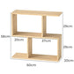 Levede Slim 2 Tier Narrow Side Table Bedside Nightstand